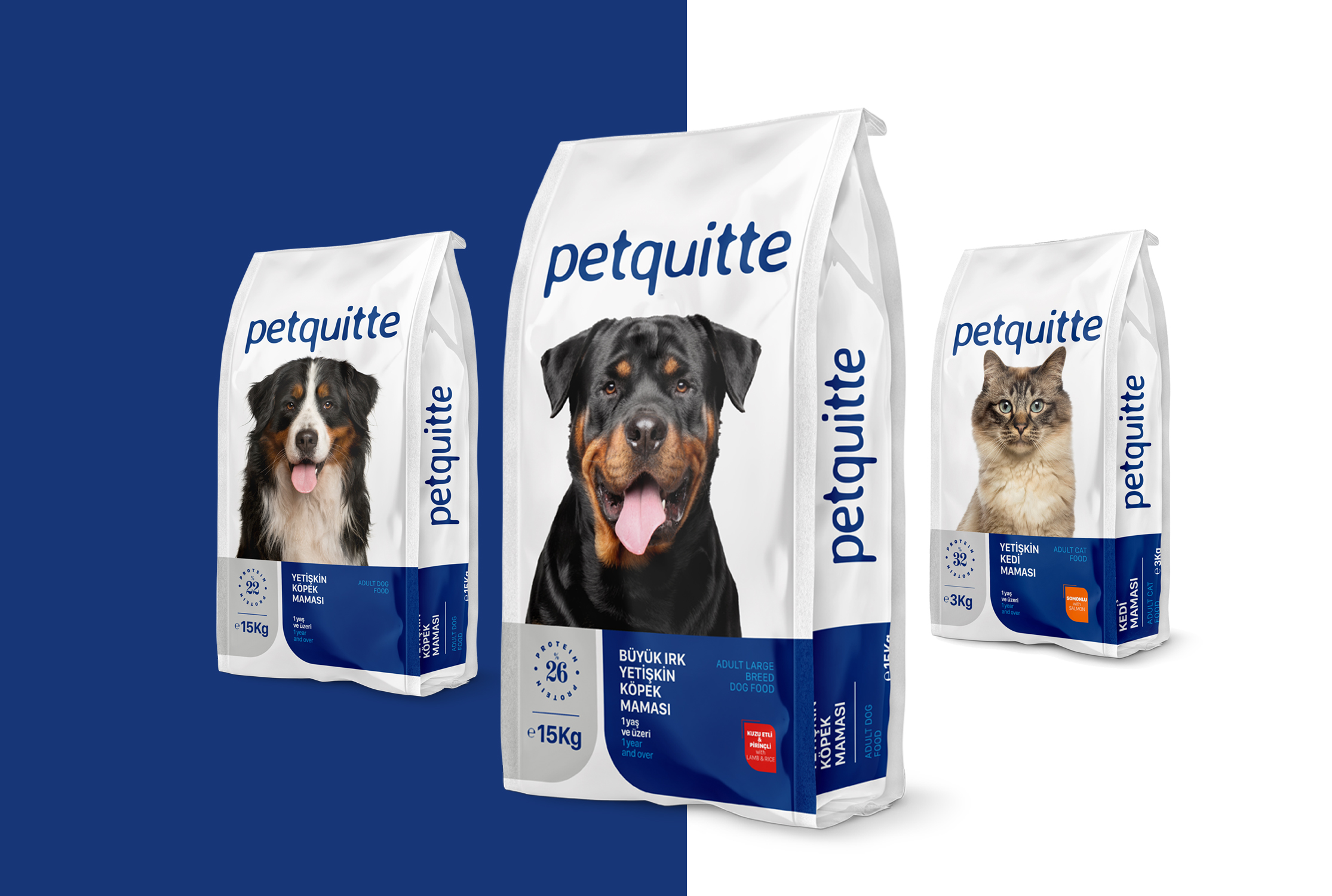 Gourmet Pet Food Storage Pouches Leak-Proof Pet Treat Containers