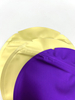 Custom Printing 5x5inch Die Cut Food Packaging Bag Smell Proof Stand Up Round Shaped Pouch Plastic Zipper Mylar Bags