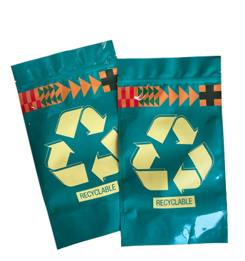 Eco Friendly Customized Aluminum Foil Zip Lock Ziplock Standing Doypack Standup Stand Up Pouches Bag 