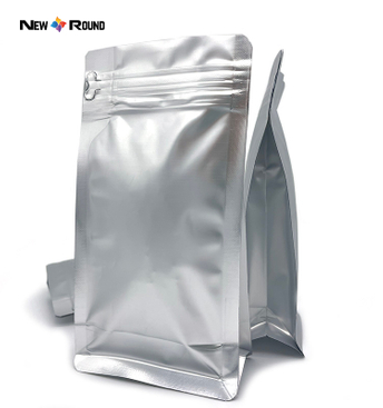 50g 500g 1kg Flat Bottom Custom Printed Empty Coffee Tea Bags Coffee Beans Packaging Bags