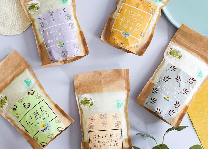 Custom bulk dry fruit pouches with clear window