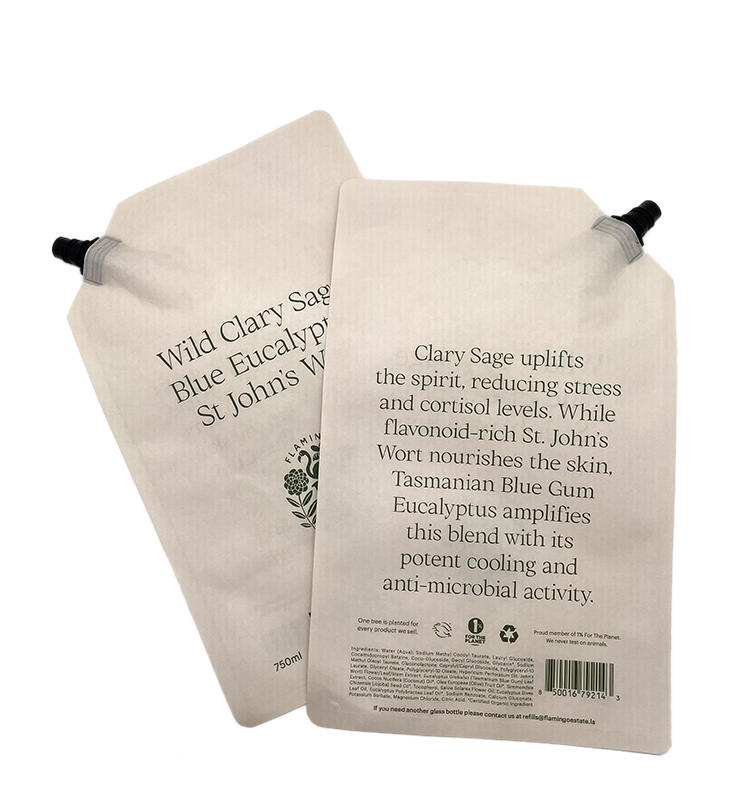 Customized Printed Smell Proof Stand Up Foil Spout Pouch Bags for Fruit Juice Energy Drinks