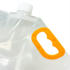 Reusable Liquid Packaging Juice Soft Drink Fruit Juice Stand Up Spout Pouch Juice Bag