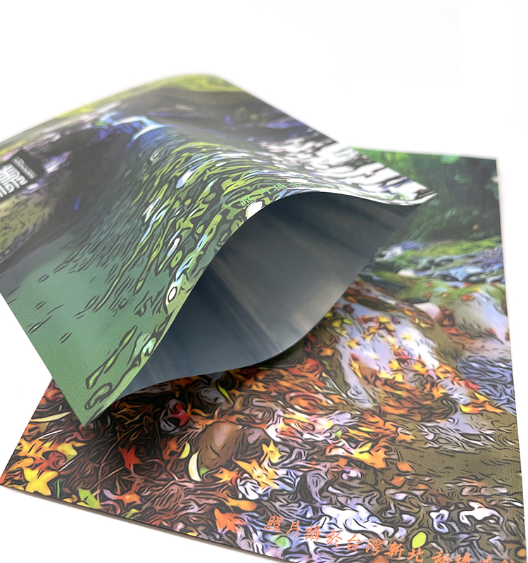 Custom Printed Logo Plastic Black Flat Bottom Coffee Bags Packaging With Valve And Zipper