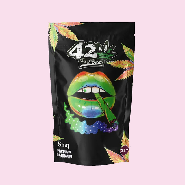 Die-cut shapes for zip lock mylar pouches