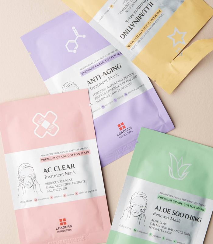 face mask packaging bag