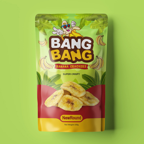 Custom Printed Snacks Packaging