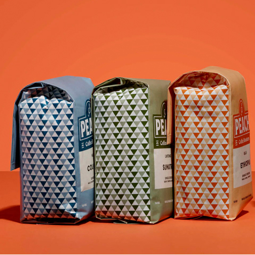 coffee zipper bag