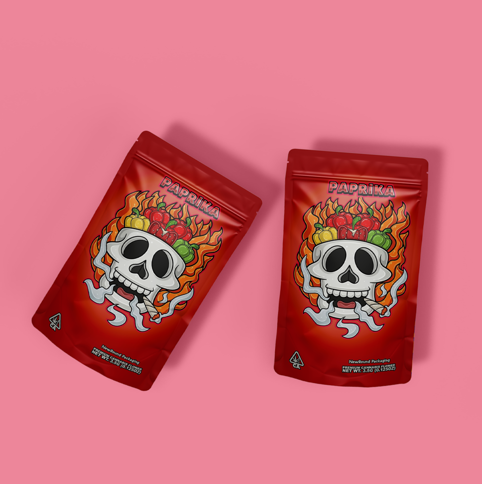 Childproof Pouches for Cannabis Flower