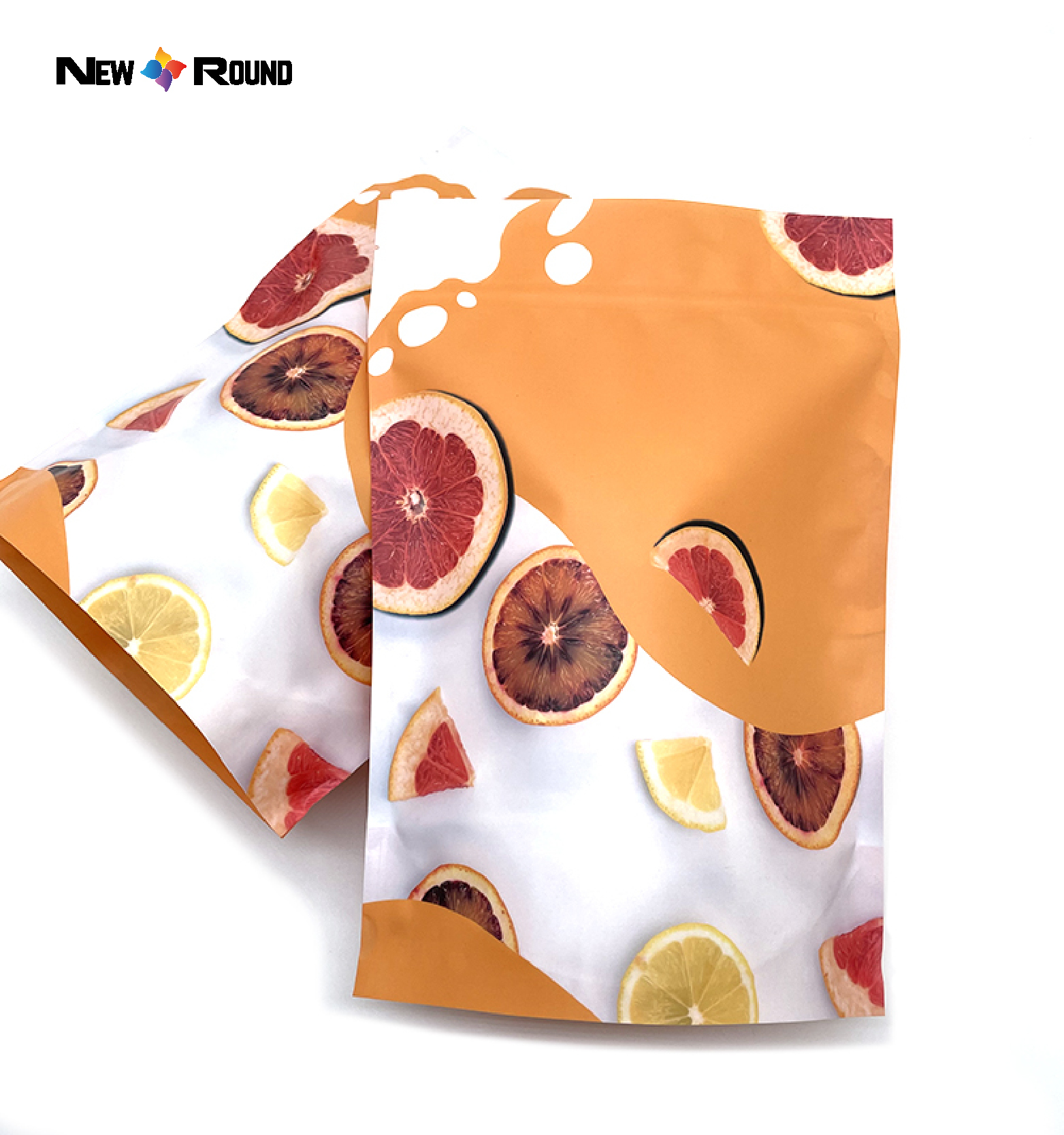 Custom Printed Grade Ziplock Snack Plastic Pouch Packaging Food Packing Bag