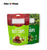 Custom Food Bag Snack Candy Biscuit Nut Chocolate Drawing Process Self-supporting Zipper Plane Hole Bag