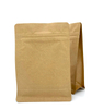 Kraft Paper Square Bottom Bag Thickened Disposable Oil Proof Paper Bag
