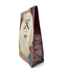 Coffee Beans Bag Custom Printed Bags With Valve And Zipper