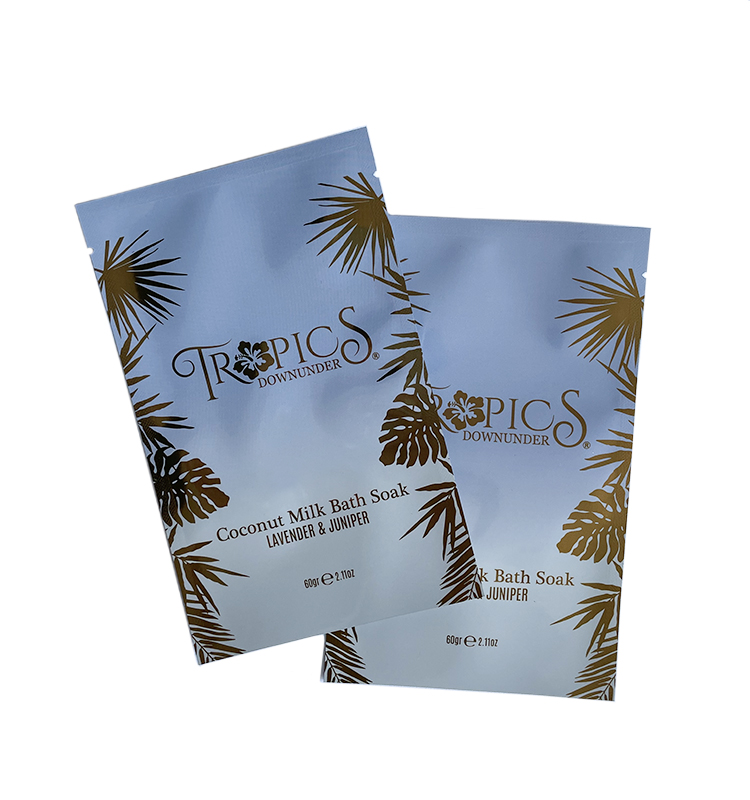OEM Cosmetic Sachet Pouch Pack Facial Mask Packaging Bag