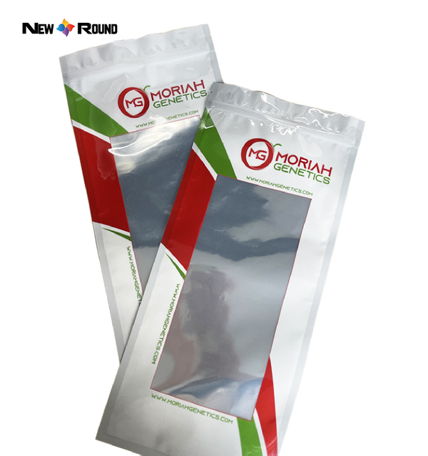 Customized Printing Resealable Food Pouches Reusable Ziplock Mylar Popcorn Packaging Stand Up Pouch Bag