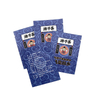  Stand Up Pouch Holographic Mylar Smell Proof Aluminum Foil Flower Bag Zipper Window Plastic Packaging