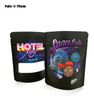 Custom Child Resistant Plastic Mylar Pouch Resealable Stand Up Zip Lock Medicine Bags