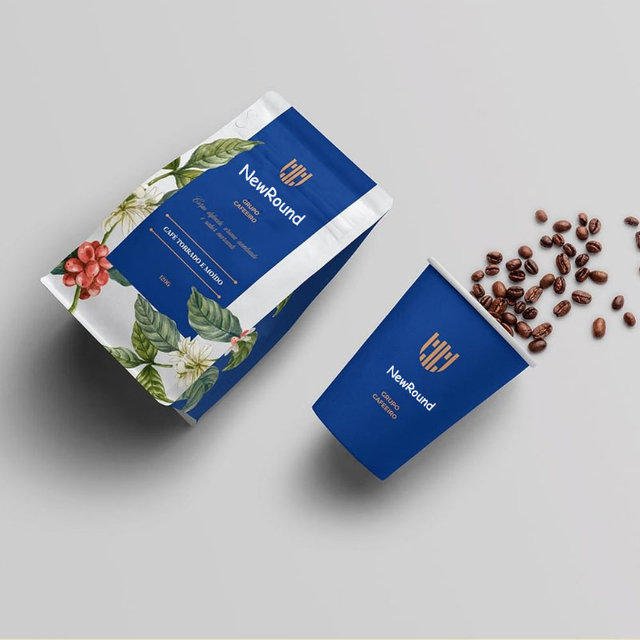 Custom Bags For Coffee Pouches With Valve