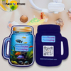 Resealable zipper mylar bags