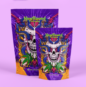 Cannabis Blunt Mylar Ziplock Bags