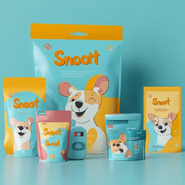 Custom Logo Printing Pet Food Bags