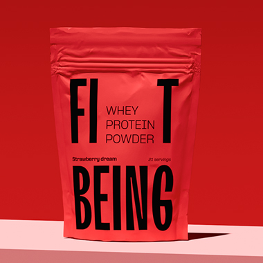 Custom Logo Sports Nutrition Packaging Bag