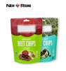 Custom Food Bag Snack Candy Biscuit Nut Chocolate Drawing Process Self-supporting Zipper Plane Hole Bag