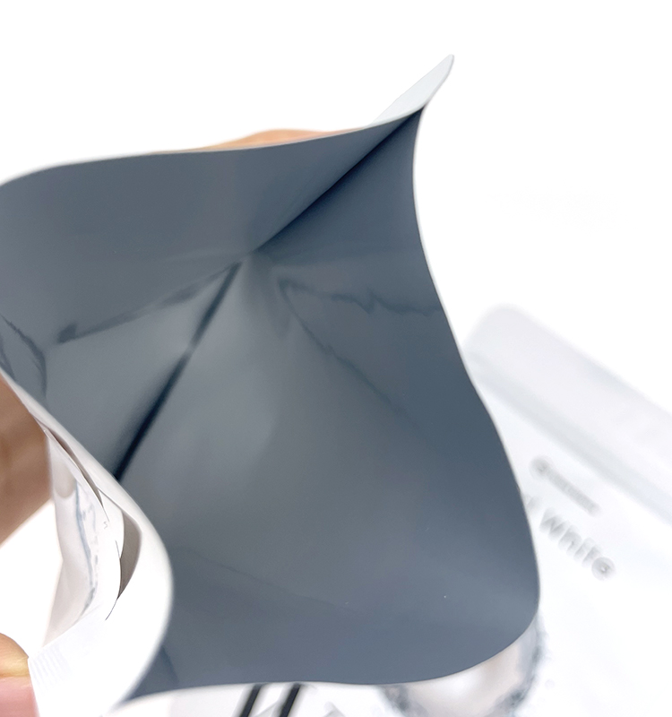 New Design Professional Matt Disposable Protective Heat Seal Shaped Facial Mask Bag