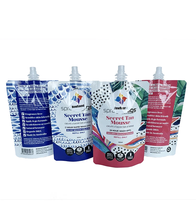 Foil Stand Up Spout Pouch