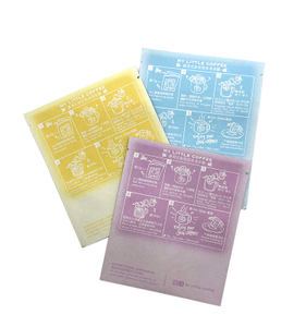 Wholesale Printed Aluminum Foil Plastic Flat Bottom Coffee Bag With Valve Customised Bags