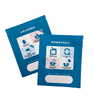 Custom Printed Coffee Bean Packaging Recyclable Square Bottom Box Pouch