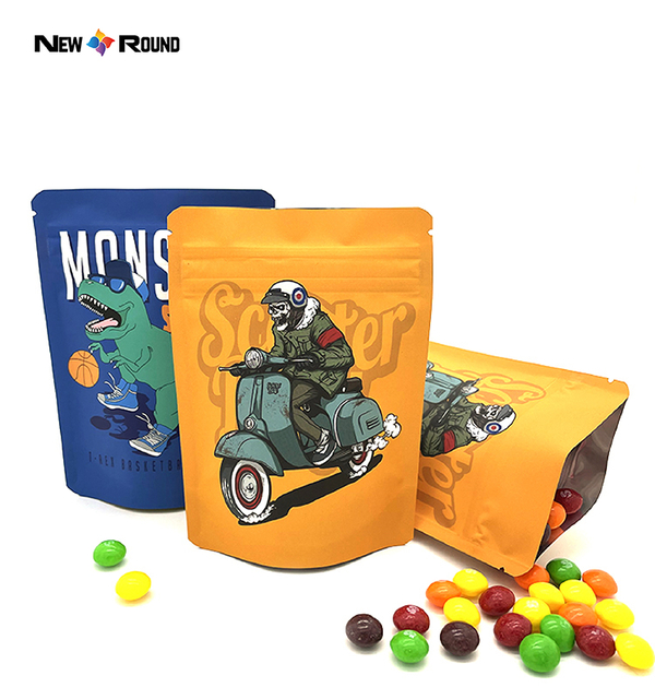 Custom Digital Printing Plastic Packaging Bag Small Sample Sachet Bag Custom