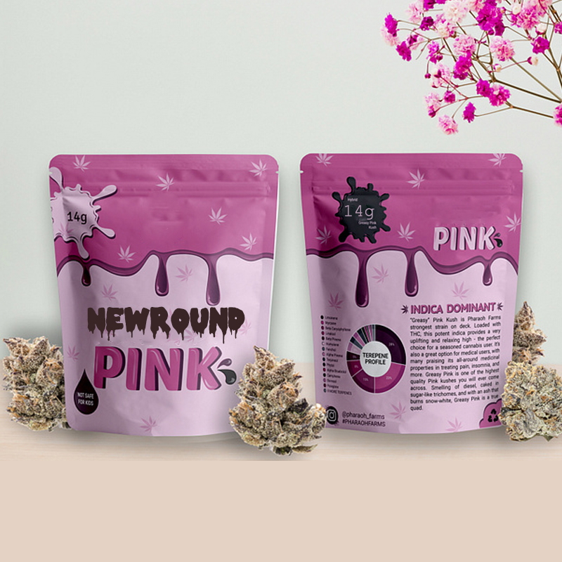 How to design 3.5g mylar bags with logo