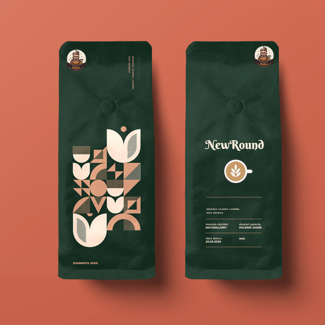 PLA compostable coffee bags