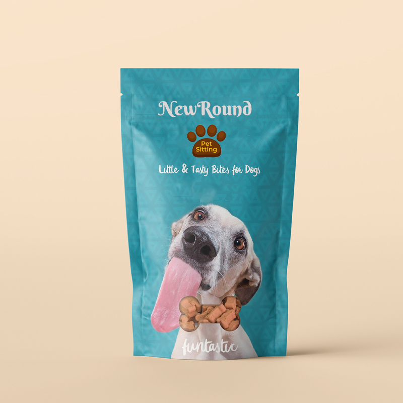 Home storage for natural dog snacks