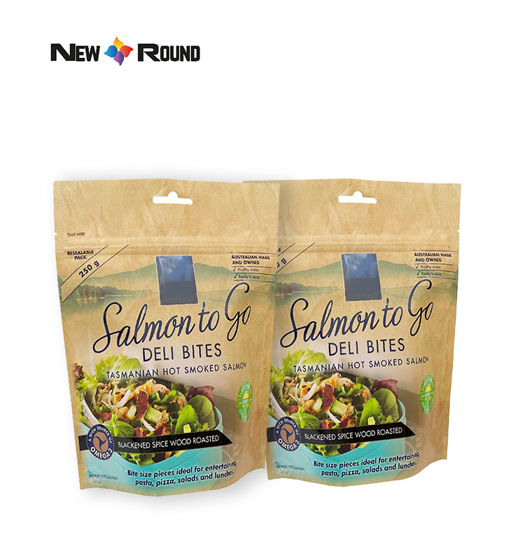 Customized Digital Printing Plastic Bag Stand Up Pouch Recyclable Custom Food Packaging Bags