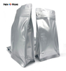Custom Food Packaging Bag Flat Bottom Pouch Ziplock Bag For Coffee Square Bottom Box Pouch