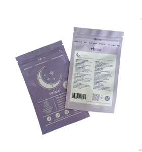 Grade Aluminum Foil Three Sides Seal Bag Facial Mask Packaging Facial Mask Bag with Logo