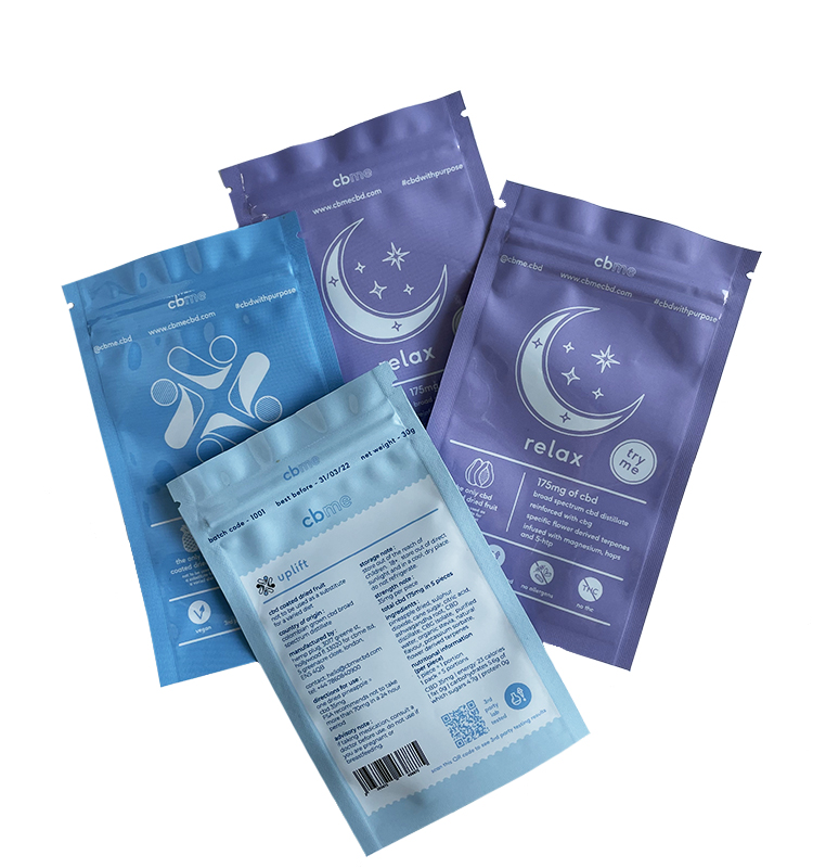 Grade Aluminum Foil Three Sides Seal Bag Facial Mask Packaging Facial Mask Bag with Logo