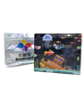 Foil Lined Zipper Square Packaging Flat Bottom Pouch With Window