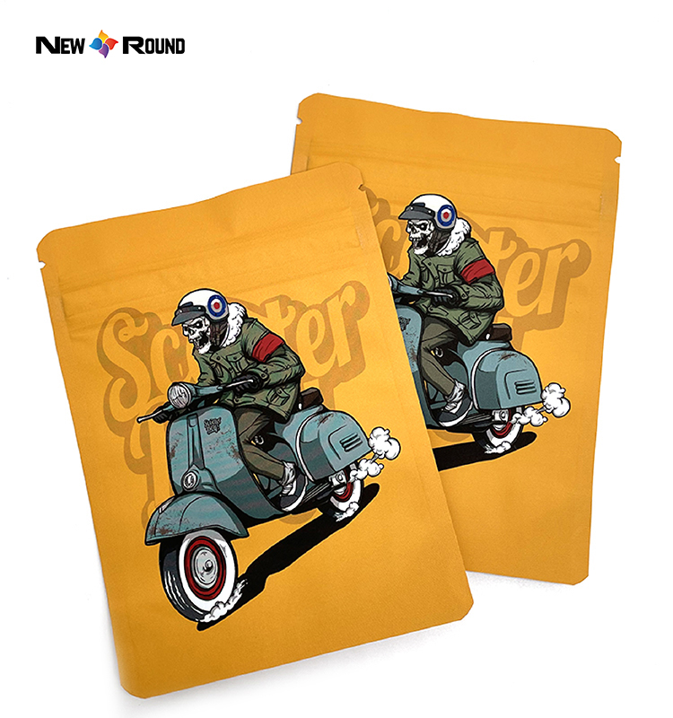 Custom Digital Printing Plastic Packaging Bag Small Sample Sachet Bag Custom