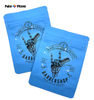 Smell Proof Airtight Foil Plastic Mylar Bags Laser Holographic Reusable Small Ziplock Packaging Mini Gummies Bag