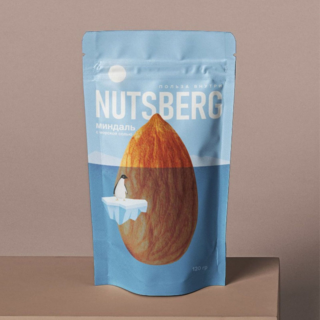 Food Storage Snack Stand Up Pouch for Dry Food