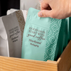 Durable reusable hemp fiber grocery bags