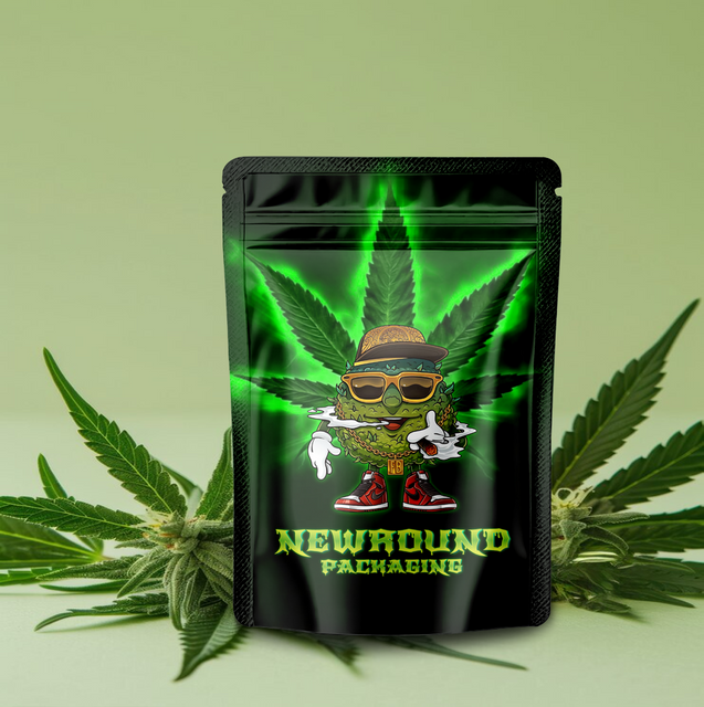CBD Stand Up Zipper Lock Pouches