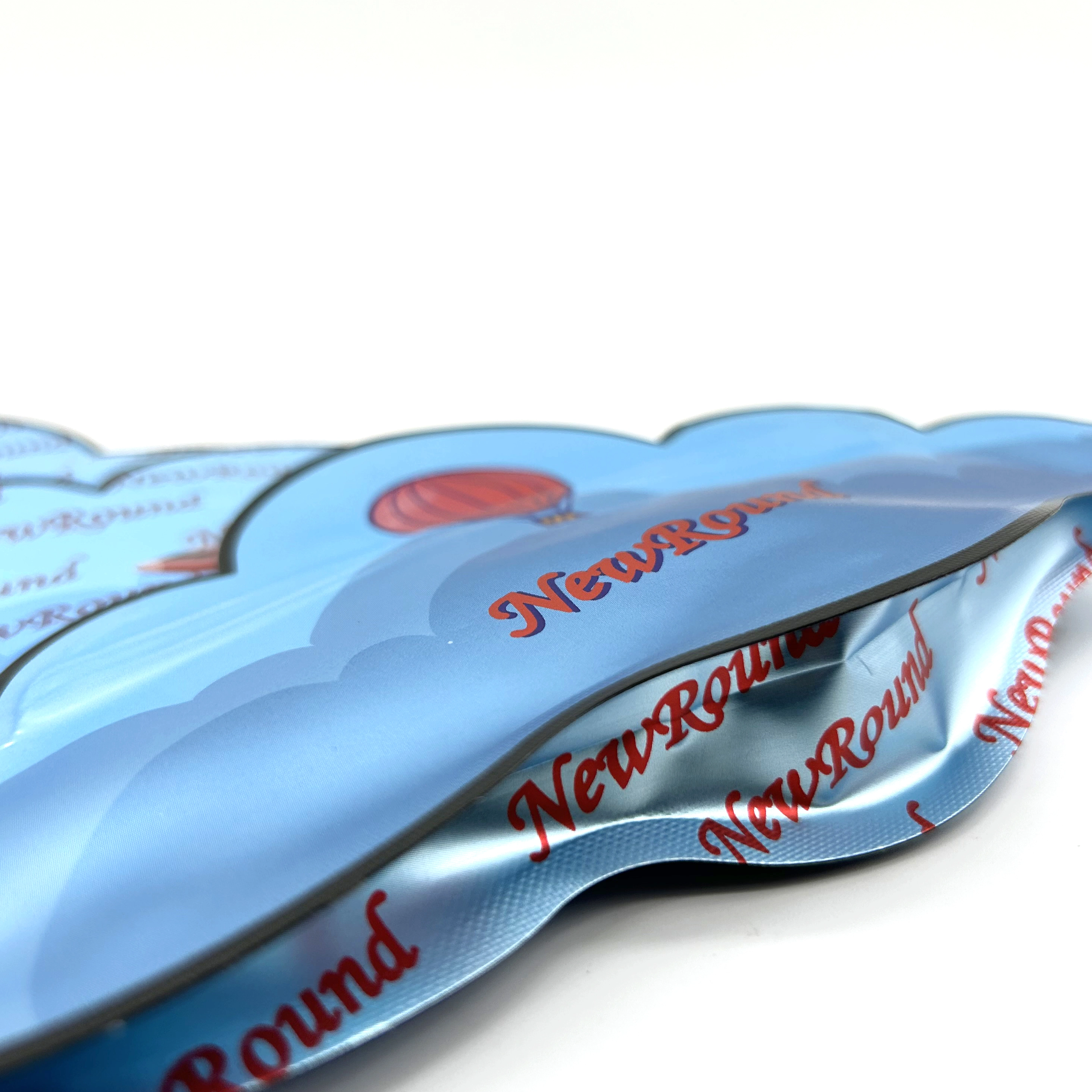 Custom Printed 3.5g Unique Special Die Cut Irregular Shaped Pouches Standing Sealed Smell Proof Special Cali Mylar Bags