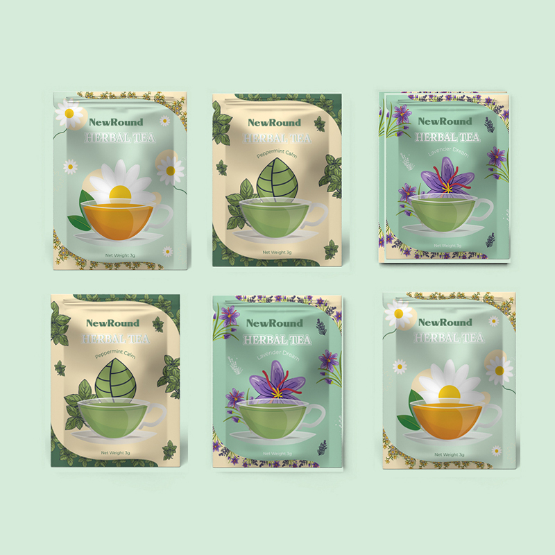three-side seal tea bags