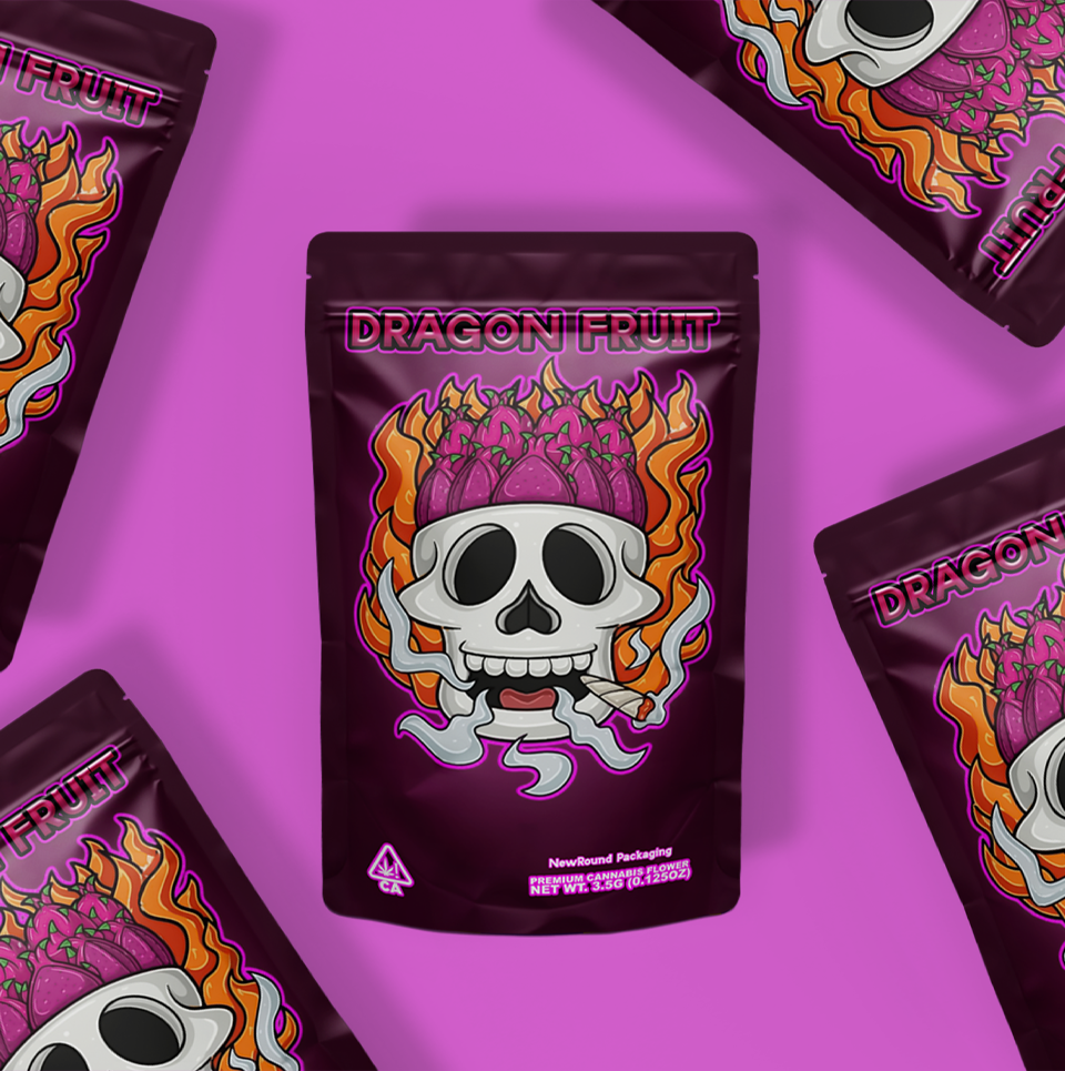 3.5g Child Resistant Ziplock Edibles Candy Pouch