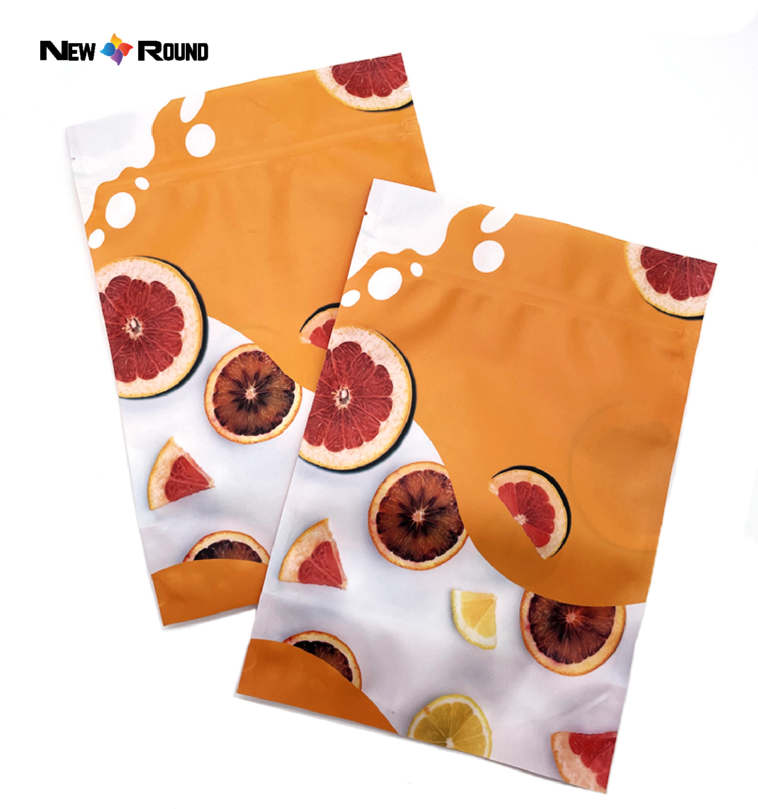 Custom Printed Grade Ziplock Snack Plastic Pouch Packaging Food Packing Bag
