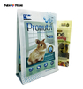 Custom Printed Grade Plastic Packing Ziplock Bag Flat Bottom Pouch For Pet Food